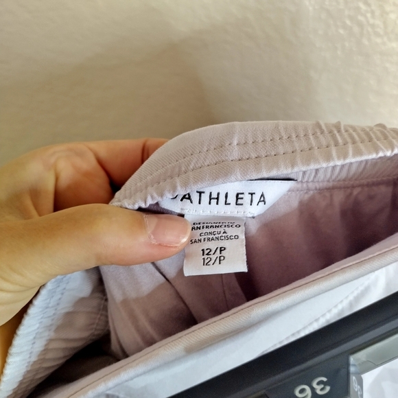 ATHLETA Brooklyn Camo Lined jogger pants pink camo Sz 12 Petite - Picture 7 of 10